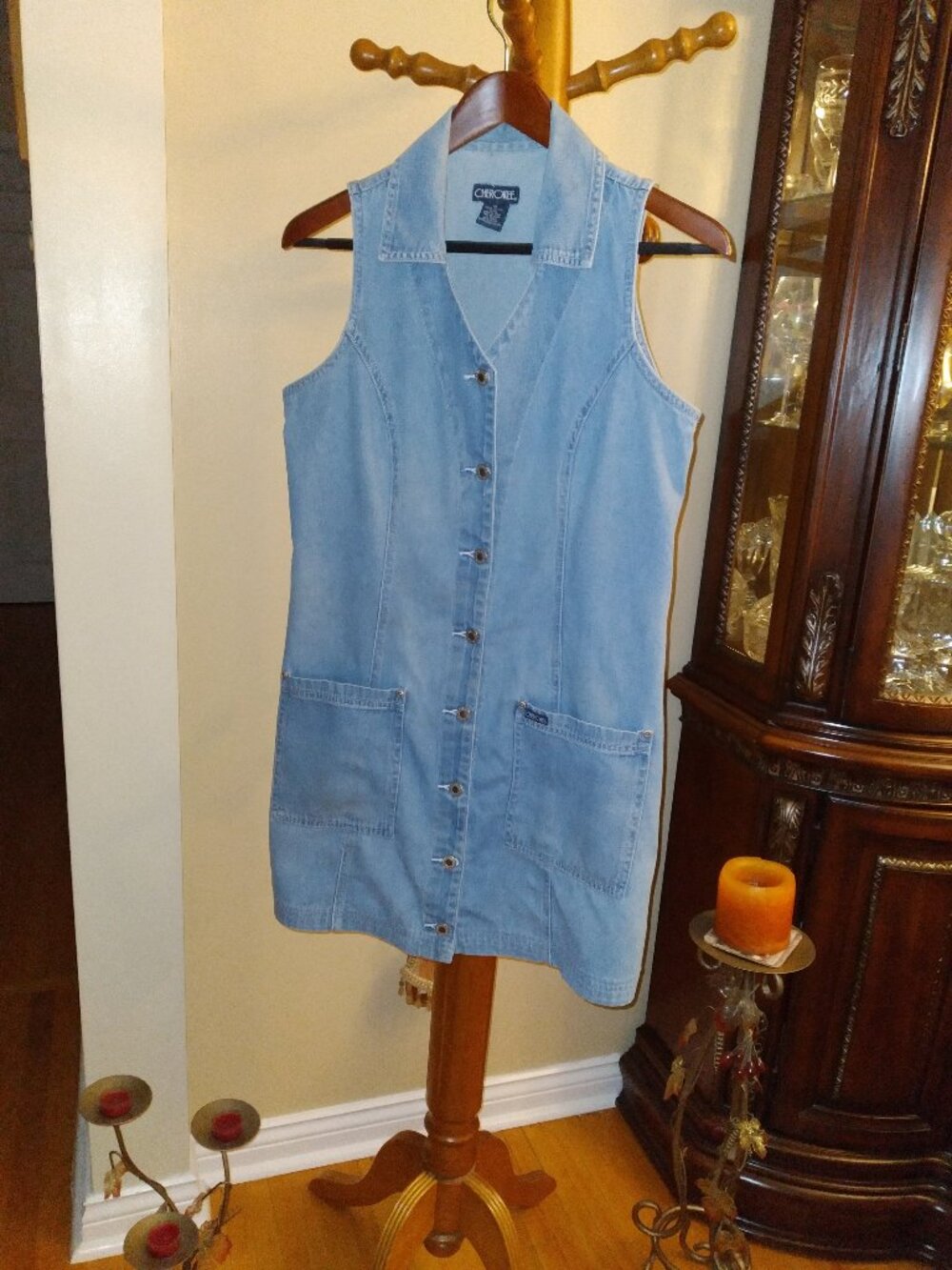 Comfortable Vest, Cherokee, Cotton, Size - 10